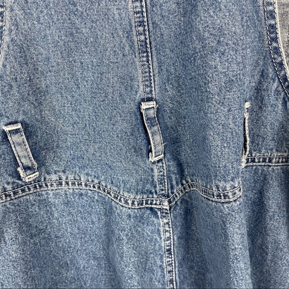 Warner Bros. Blue & White Looney Tunes Overalls - Picture 13 of 15